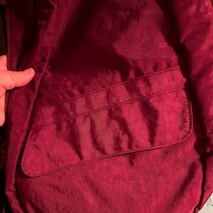 Ameribag Sm. Healthy Backpack Distressed Nylon in Burgundy